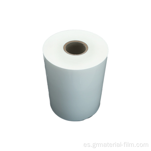 Pearl White Bopp Film de plástico térmico Rollstock